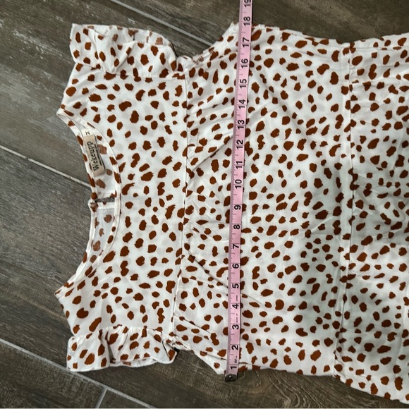 Black and Brown Sleeveless Crew Neck Mini Sundress - Picture 7 of 9